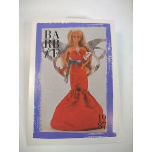 1987 JEWEL SECRETS BARBIE 1990 First Edition Barbie Doll Trading Card BRY6